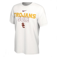 USC Trojans Men's Nike 2023 Postseason Basketball Sole Bench T-Shirt